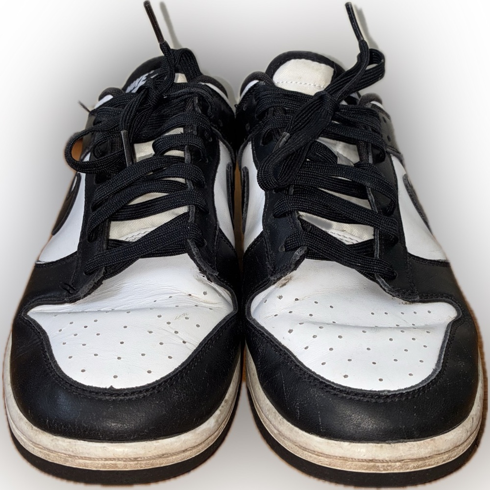 Nike Low Dunk Retro White Black Panda DD1391-100 Men's Sneakers Sz 9 - Picture 8 of 8